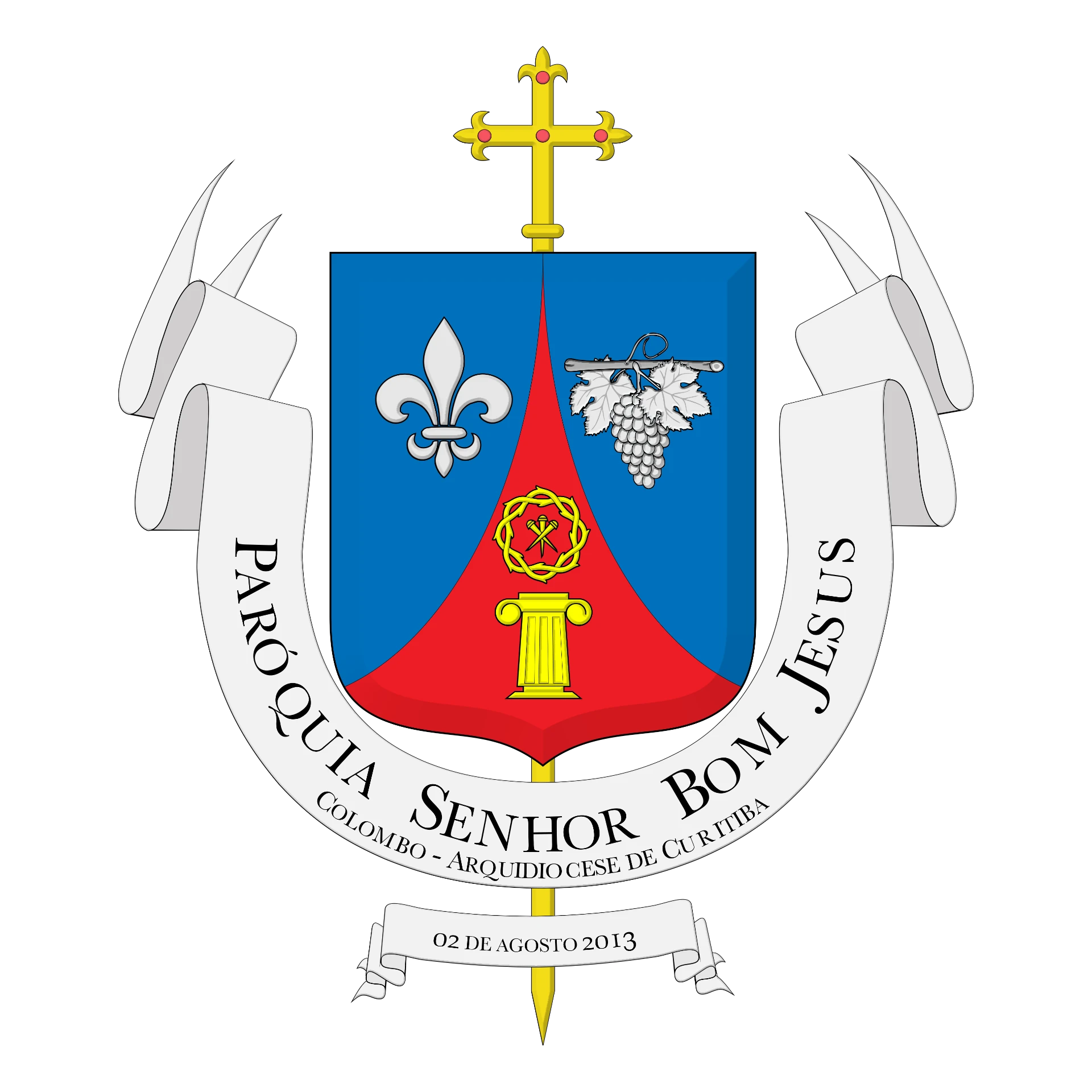 Brasão da Paróquia Senhor Bom Jesus